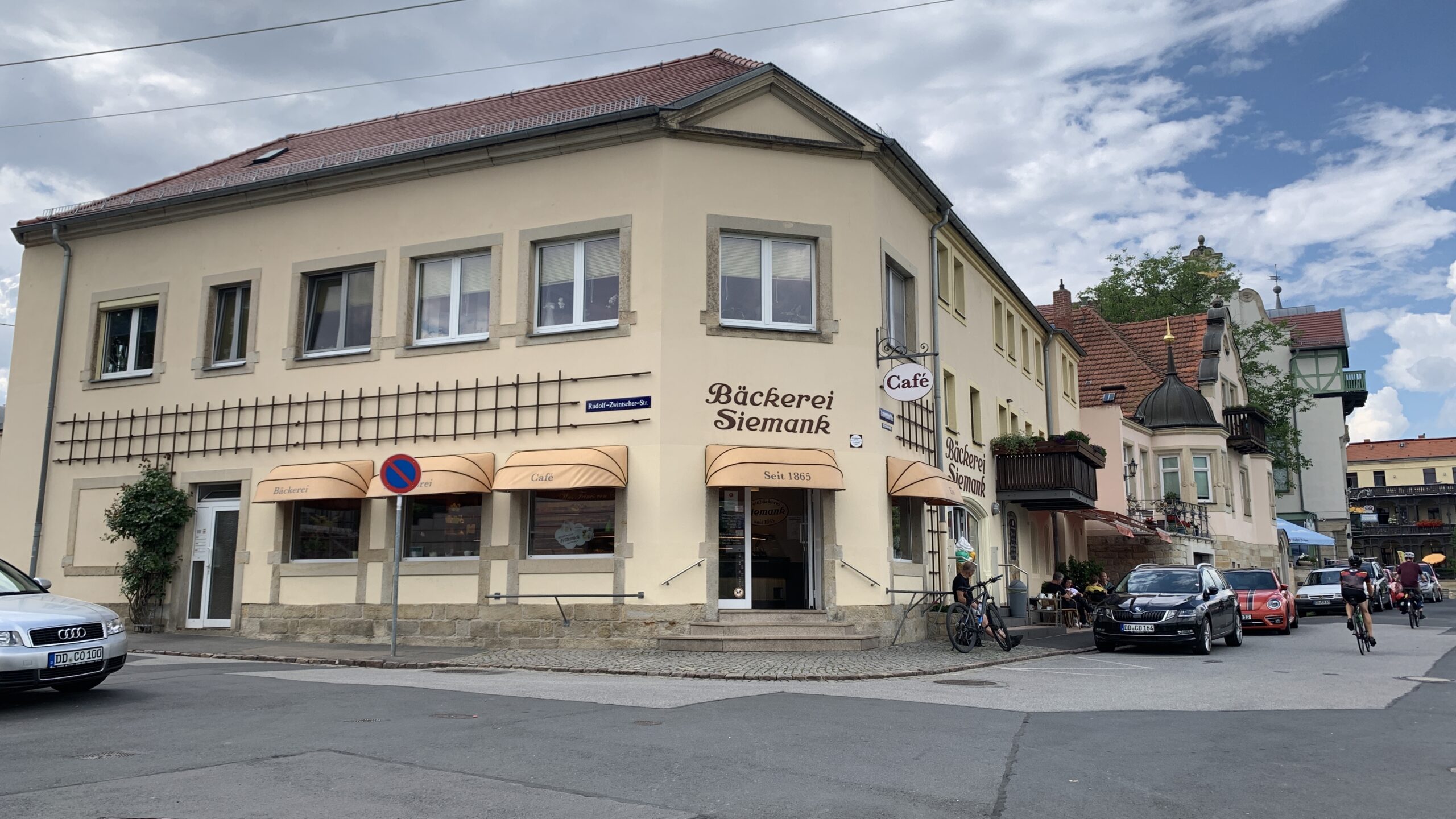 Bäckerei Siemank am Laubegaster Ufer