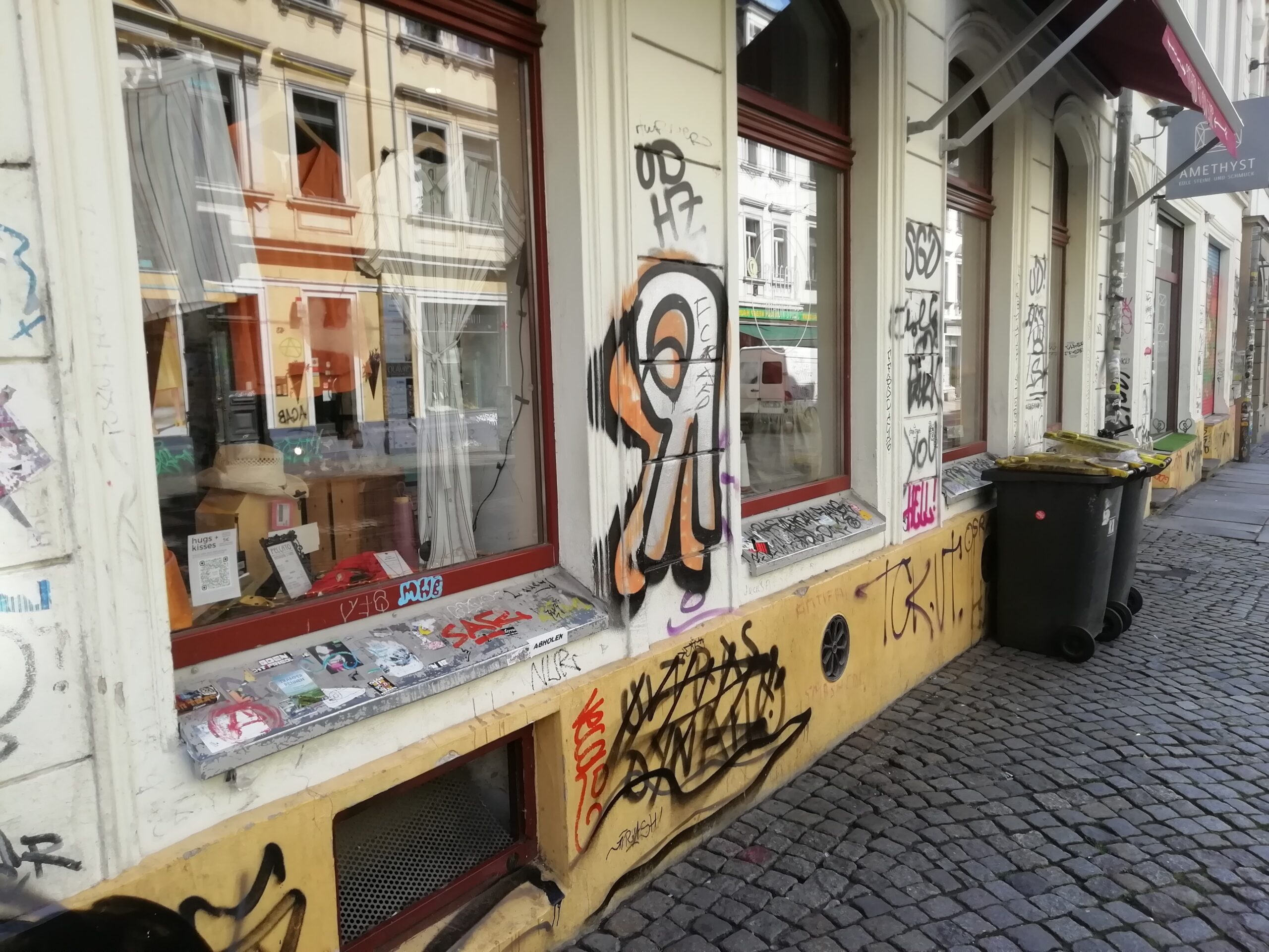 Graffitti in der Dresdner Neustadt