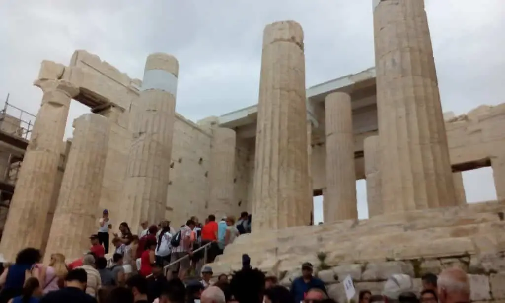Auf der Bucket List schon erledigt - einmal auf der Akropolis stehen