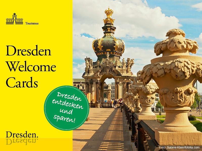 Spare jetzt mit der Dresden Welcome Card