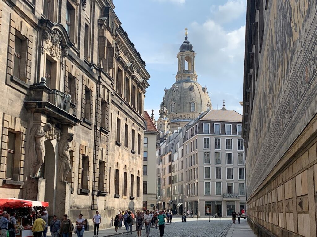 Fürstenzug und Frauenkirche