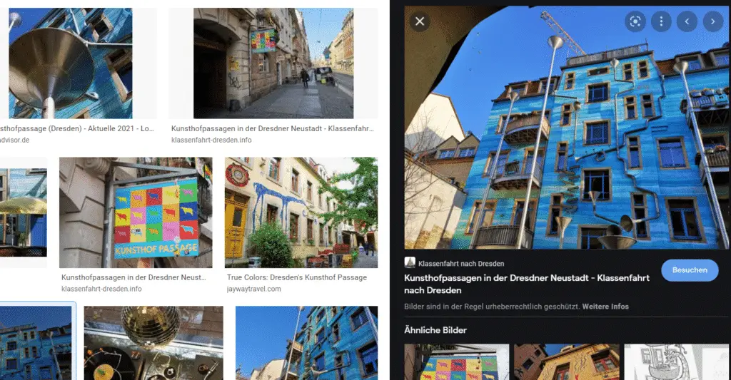 Eines der Highlights ist die Kunshofpassage