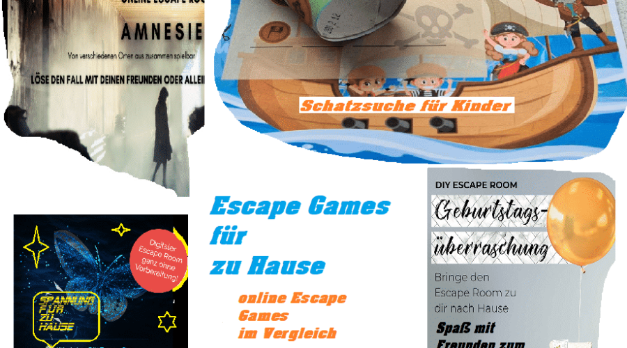 Escape Games für zu Hause