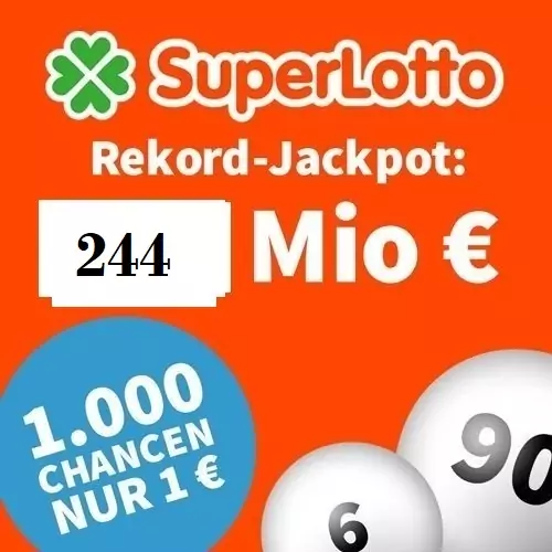 SuperEnaLotto: Es lockt der größte Jackpot Europas