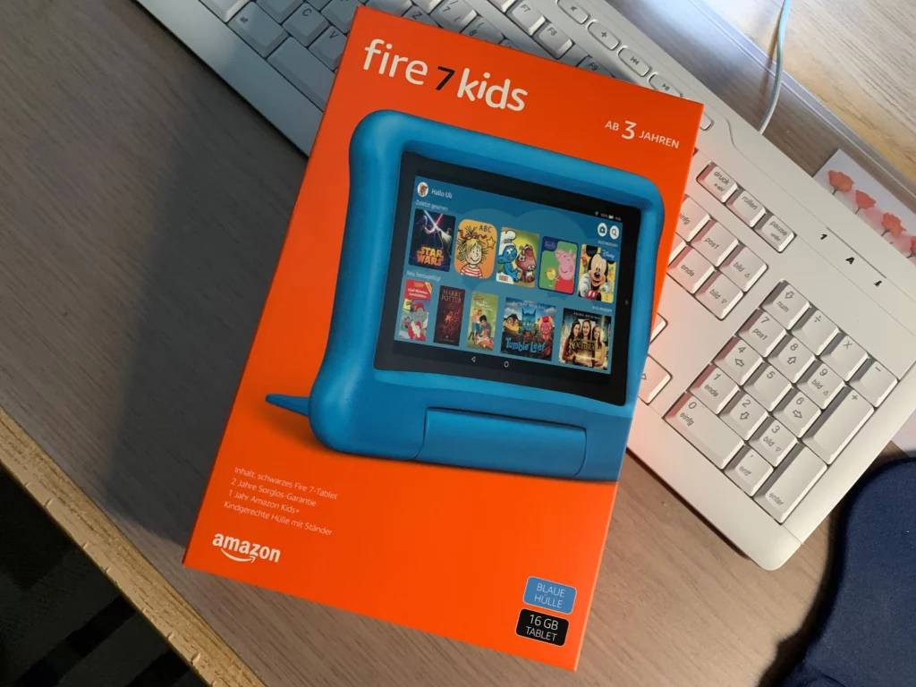 Die Einrichtung des Fire HD Kids-Tablet