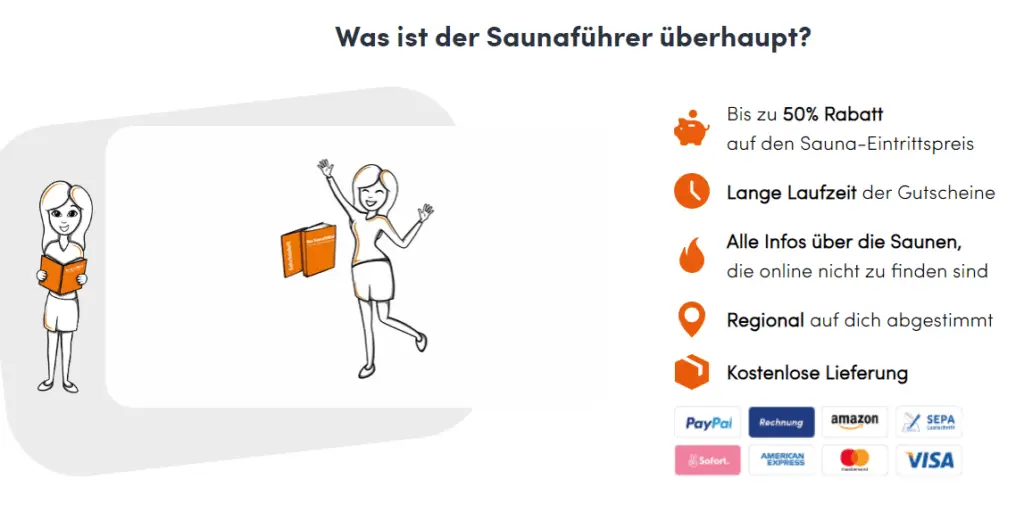 Was ist der Saunaführer - Rabattbuch und alle Saunen in Deiner Region