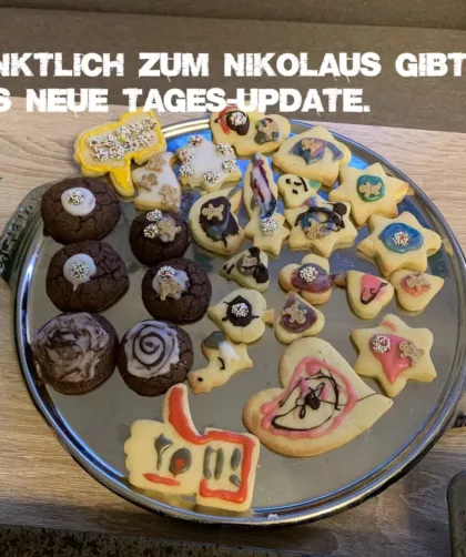 Heute, pünktlich zum Nikolaus, gibt es das NEUE TAGES-UPDATE Was vom Tag so übrig bleibt Gutscheine Trends und News von Gut-Knut