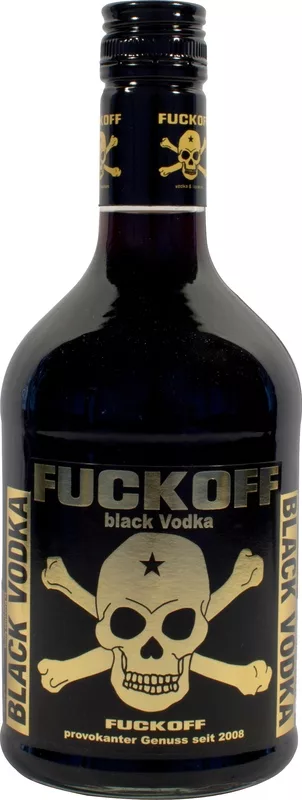 Fuckoff Wodka: Der Provodkante mit dem Totenschädel