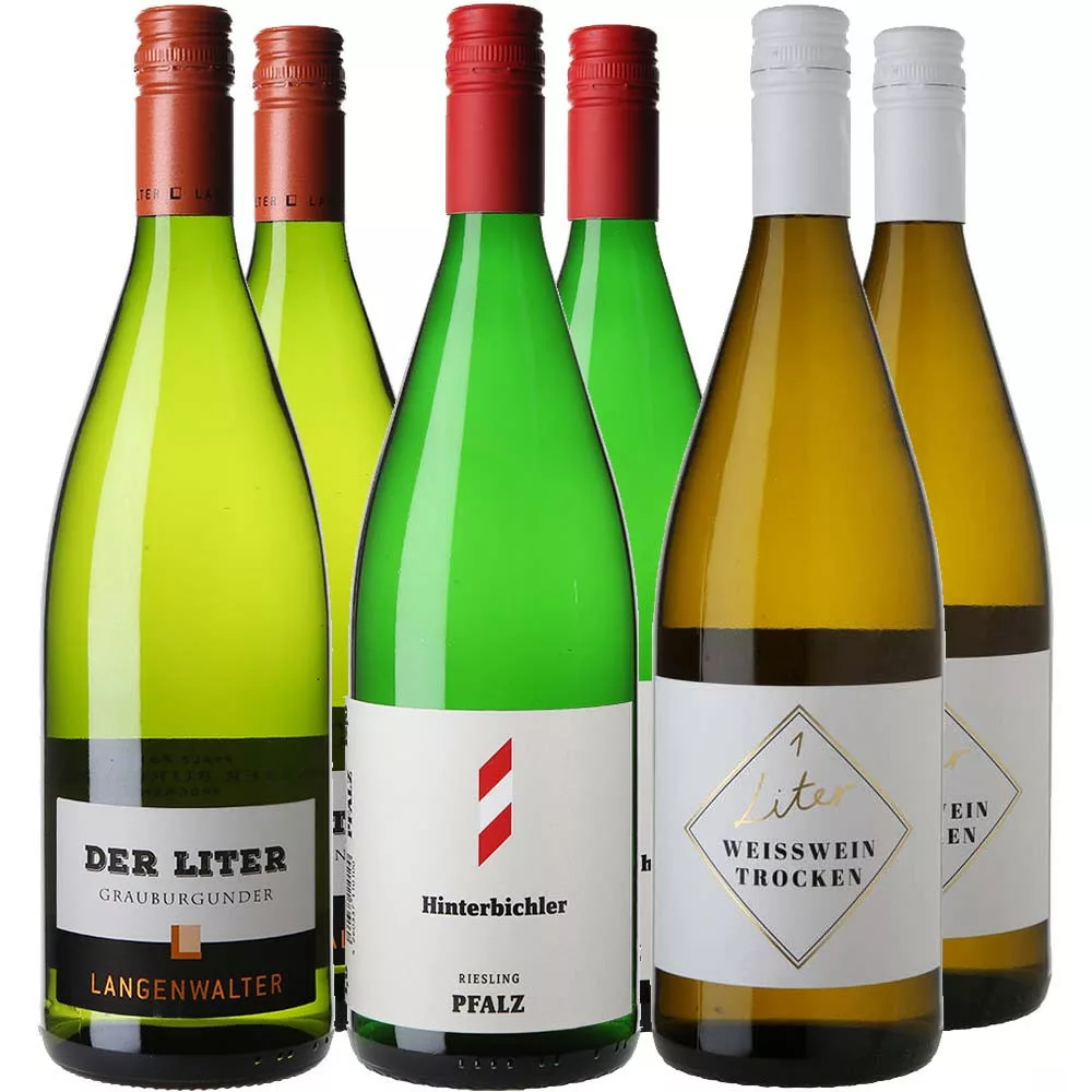 1 Liter Sparpaket: Liter Wein Entdecker Paket