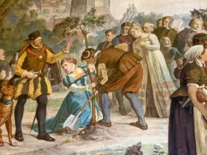 Die mythologische Bedeutung des Apfelbaums - Schon seit vor Antiker Zeit wird der Apfel gern gegessen. In zahlreichen Erzählungen steht der Apfel aber auch als mythologisches Symbol gleichzeitig für das Unsterblichkeitsversprechen und für Zwietracht. Schuld und Unschuld.