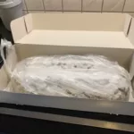 Christstollen fertig für das Lagern