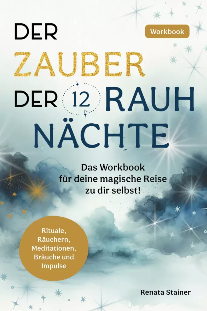 ag für Tag ein neues Geheimnis. Entdecke die Magie der zwölf Rauhnächte. Lerne, Altes loszulassen und dich für neue, spannende Pfade zu öffnen. Verbinde dich mit deinem wahren Ich und entdecke deine Träume und Visionen.
Praktische Übungen mit großer Wirkung: Integriere mühelos kraftvolle Rituale in deinen Alltag, von Atemübungen, Meditationen, bis hin zur Entschlüsselung deiner Traumbotschaften. Diese einfachen, aber unglaublich effektiven Methoden helfen dir, Klarheit zu erhalten und fördern dein persönliches und spirituelles Wachstum.
Für alle Erfahrungsstufen: Egal, ob du zum ersten Mal von den Rauhnächten hörst, oder bereits mit ihrem besonderen Zauber vertraut bist, unser Workbook ist der ideale Wegbegleiter für deine lebensverändernde Reise.
Verbindung zu deinem Herz: Nutze die Rauhnächte als eine besinnliche Zeit und genieße die Stille. Entfalte deine Kreativität und lass dich von der Stimme deines Herzens leiten.