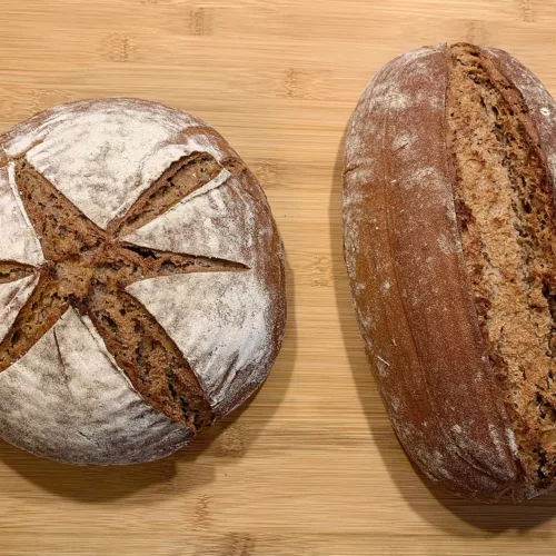 Roggenmischbrot mit Kultursauerteig