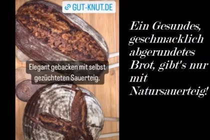 Was ist gutes Brot.? Ein Gesundes, geschmacklich abgerundetes Brot gibt's nur mit Natursauerteig!