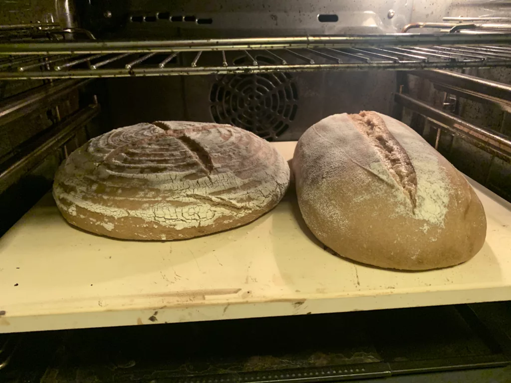Brot im Backofen