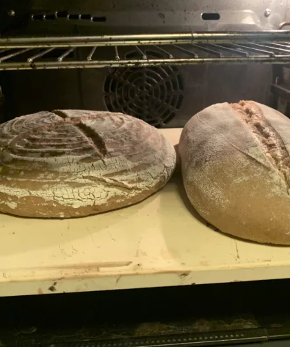 Brot im Backofen