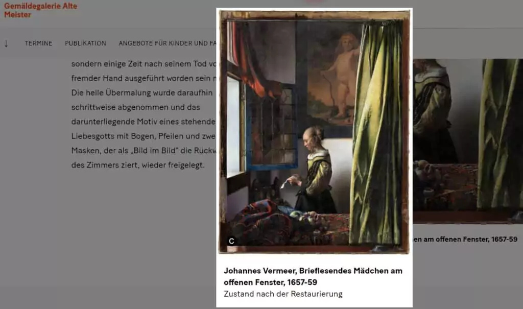 Ausstellung Johannes Vermeer