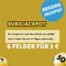 EuroJackpot 6 Felder 1 Euro statt 12 Euro