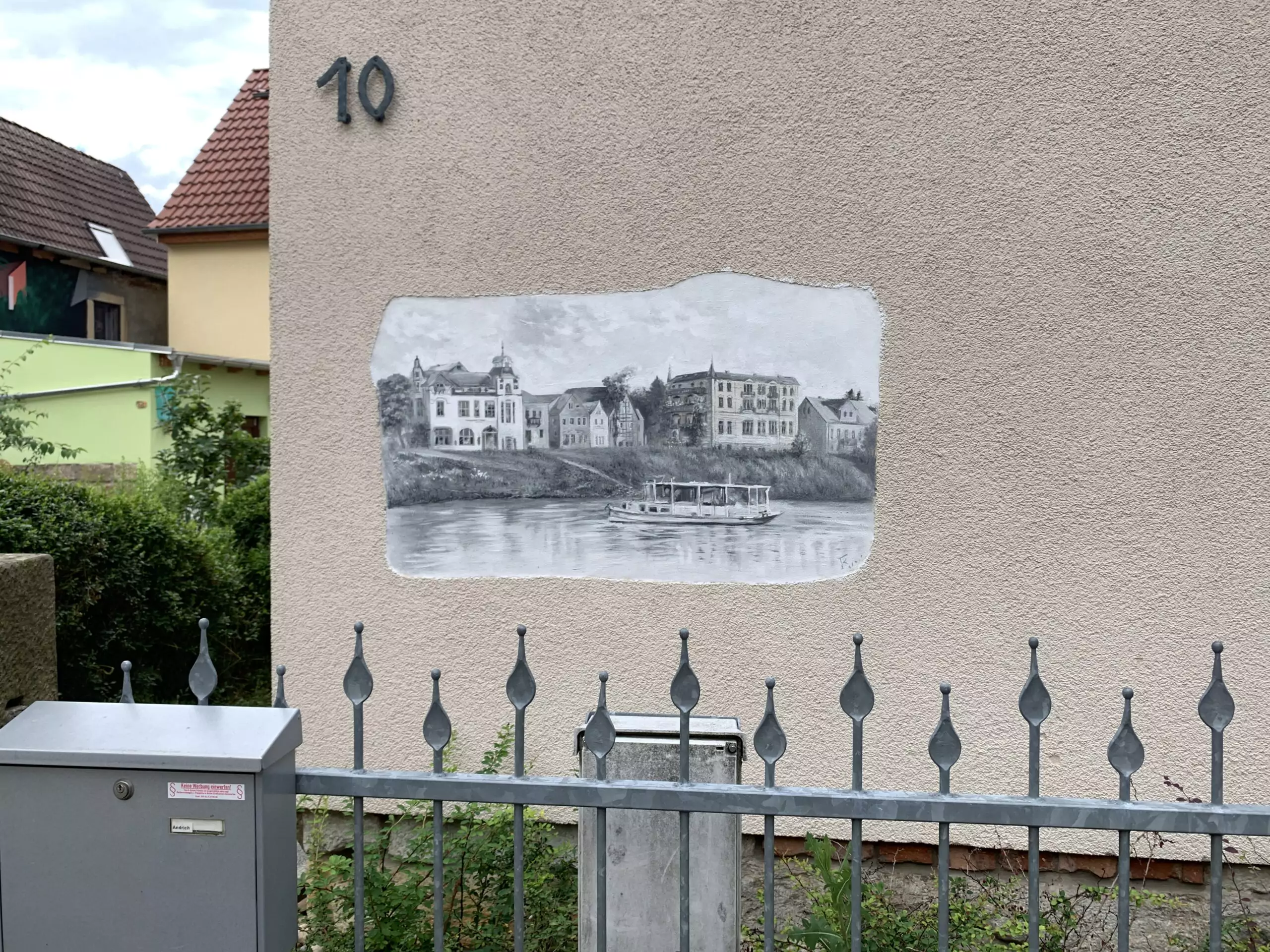 Wandbild in der Fährstraße